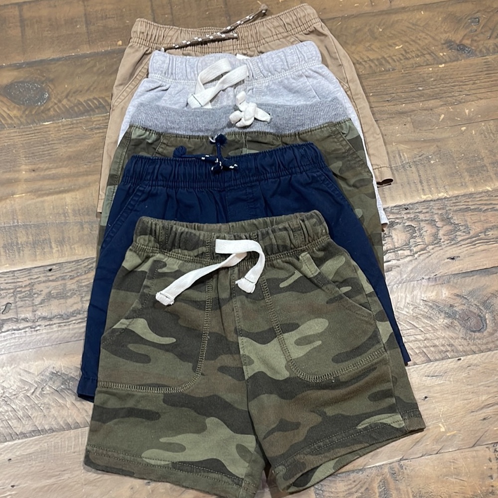 5 Pairs 2T Shorts